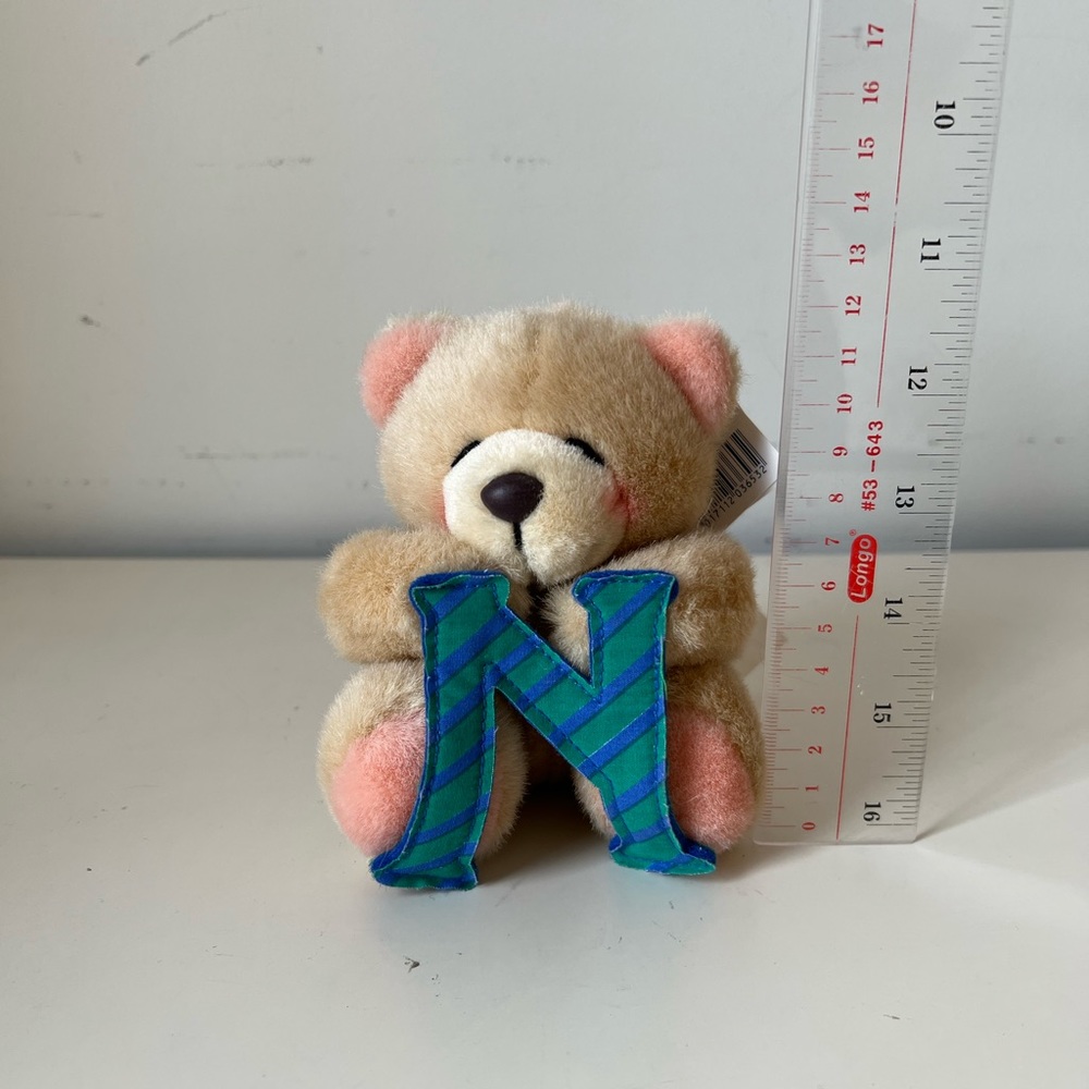 Vintage Forever Friends 12” Letter Plush
